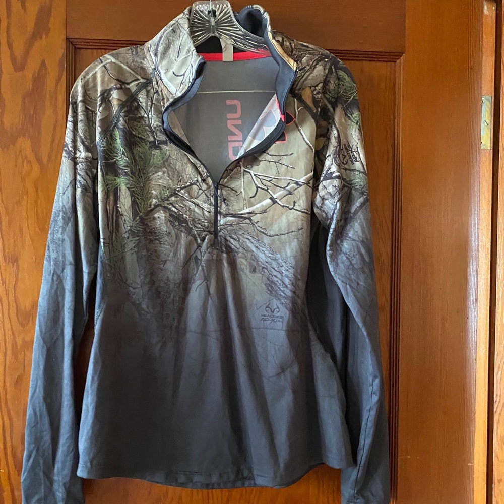Under Armor Camo 1/4 Zip Up